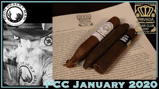 Privada Cigar Club  Jan 2020 Unboxing [upl. by Ladnek]