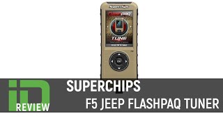 Superchips F5 Jeep Flashpaq Tuner Review [upl. by Aramo]