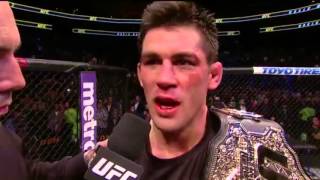 Fight Night Boston Dominick Cruz and TJ Dillashaw Octagon Interview [upl. by Yla]