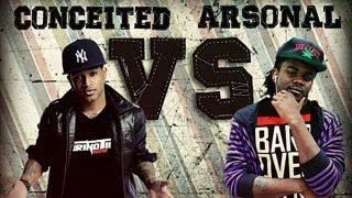 GTN Rap BattleConceited vs Arsonal Full Battle [upl. by Ayila]