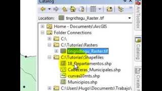 ArcGIS 01 Cargar Datos [upl. by Jamil]