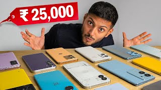 5 Best Smartphones Under ₹25000 [upl. by Searby]