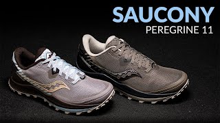 Saucony Peregrine 11  Trail Running Shoe Overview [upl. by Nanor]