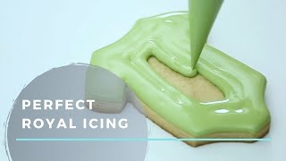 How to Make The BEST ROYAL ICING Quick amp Easy Tasty Recipe [upl. by Aidam187]