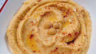 Hummus Recipe Without Tahini  How to make Hummus from Chickpeas [upl. by Yauqram]