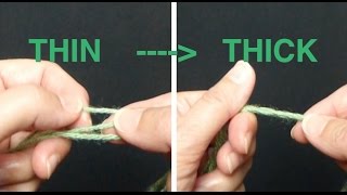 Knitters Turn THIN Yarn Into BULKY Yarn  EASY TRICK [upl. by Ayaros]