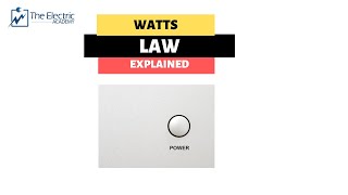 WATTS LAW EXPLAINED [upl. by Attirb]