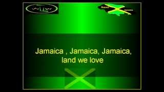 The Jamaica 🇯🇲 National Anthem Instrumental with lyrics [upl. by Aketahs]