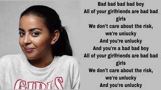 Marwa Loud  Bad Boy English Lyrics [upl. by Ecirp]