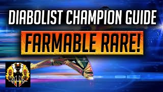 RAID Shadow Legends  DIABOLIST CHAMPION GUIDE FARMABLE SPEED RARE APOTHECARY REPLACEMENT EARLY [upl. by Masera359]