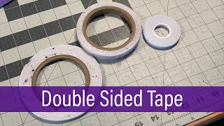 Double Sided Tape Tips and Tricks [upl. by Esydnac101]