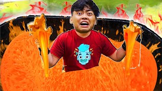 SLIME CAULDRON BATH CHALLENGE  Mystery Box [upl. by Alhak]