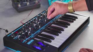 Novation  Bass Station II 25  Re Trigger [upl. by Anyale]