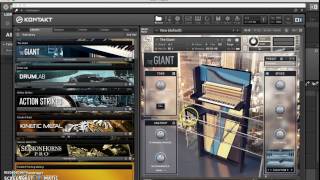 Guitar Strum KONTAKT library  Fast Walkthrough [upl. by Lehctim]