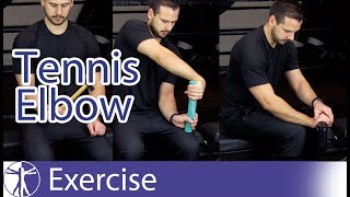 Lateral Epicondylalgia Exercises  Tennis Elbow Rehab [upl. by Etienne]