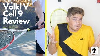 Volkl V Cell 9 Racquet Review 2020  Not My Favorite Racket [upl. by Ardyce]