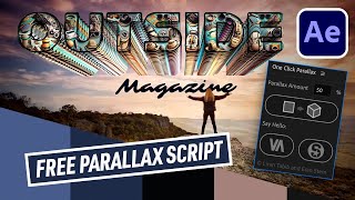 FREE Parallax Script for After Effects [upl. by Eidnil540]