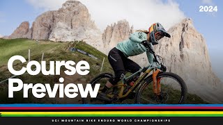 Course Preview  2024 UCI Mountain Bike Enduro World Championships [upl. by Esinet]