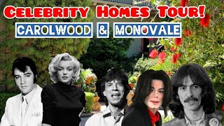 CELEBRITY Homes Tour of HOLMBY HILLS [upl. by Neitsabes]