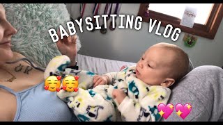 BABYSITTING VLOG [upl. by Sylram782]