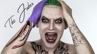 The JOKER Suicide Squad Halloween MakeUp  Jared Leto  Shonagh Scott [upl. by Eema]