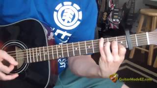 John Lennon  Watching The Wheels  Acoustic Version  Guitar Lesson INCREDIBLY EASY [upl. by Candless]