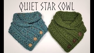 Quiet Star Cowl  Crochet Tutorial [upl. by Adolphe]