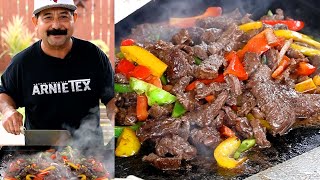 Restaurant Style Fajitas Authentic Mexican Recipe [upl. by Aret]