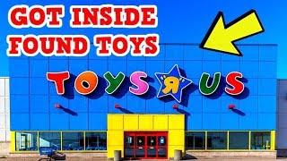 ABANDONED Toys R Us  Got Inside amp Found Toys [upl. by Nywde303]