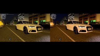 City Car Driving  MOD GRAPHICS  SweetFX v21  Night Drive TEST  Audi RS6 Avant [upl. by Brieta]