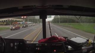 Engine Co 208 Ride Along  Structure Fire [upl. by Eldwon105]