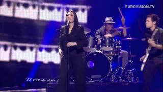 Kaliopi  Crno I Belo  Live  FYR Macedonia  Grand Final  2012 Eurovision Song Contest [upl. by Aneeroc]