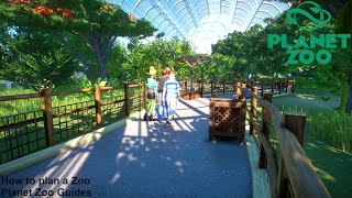 How to plan a Zoo Layout amp Inspiration  Planet Zoo Guides [upl. by Lyudmila]