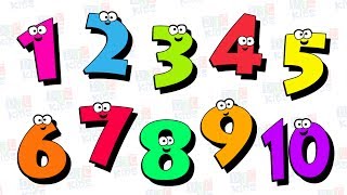 Counting numbers for Children  Numbers 1 to 10 [upl. by Suhail]