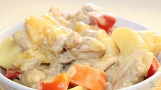 How To Make Pininyahang Manok Creamy Pineapple Chicken [upl. by Giannini]