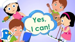 Yes I Can Action Song For Kids  Best Kids Songs  Kids Positivity  Nursery Rhymes  Umma amp Zyno [upl. by Aedrahs]