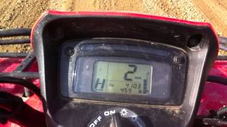 Top speed on King Quad 700 [upl. by Nodgnal]