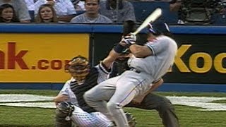 NYMNYY Roger Clemens beans Mike Piazza [upl. by Hinch]