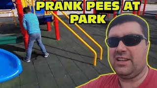 Kid Temper Tantrum Prank Pees At A Park Using A Water Bottle Deleted Video Original [upl. by Debbra]