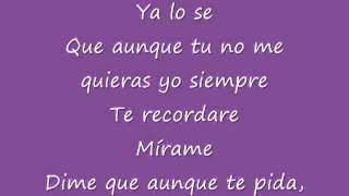 Ya lo Se Jenni Rivera Con Lyrics YouTube [upl. by Chadd]