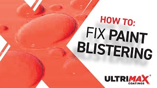 How To Fix Paint Wrinkling  Lifting  Blistering  What Causes It [upl. by Betti893]