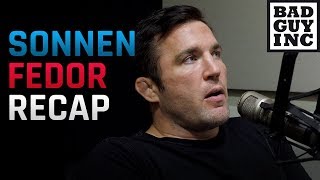 An insiders perspective Chael Sonnen vs Fedor Emelianenko [upl. by Laenaj366]