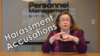 How to Handle Harassment Accusations in the Workplace [upl. by Jarrod]