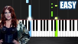 Meghan Trainor  No  EASY Piano Tutorial by PlutaX [upl. by Tiphane]