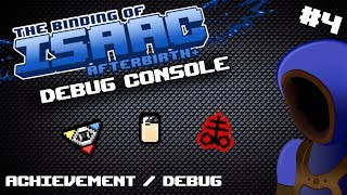 CHEATY ACHIEVEMENTS AND DEBUG  Binding of Isaac Debug Console Tutorials  4 [upl. by Rehtaef495]