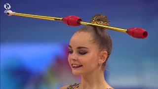 Arina AVERINA RUS  2021 Rhythmic European Champion allaround [upl. by Strickman]