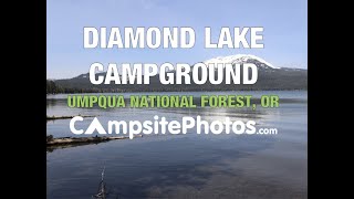 Diamond Lake Campground  Umpqua National Forest OR [upl. by Mungo956]