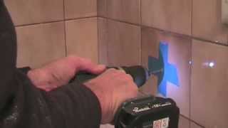 How to Drill a Hole in a Tile  TOO EASY [upl. by Middle]