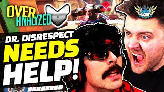 Overwatch Coaching  DrDisrespect NEEDS HELP OverAnalzyed [upl. by Irrac]