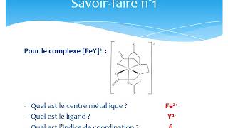 CHIMIE  PCSI  les complexes  partie 1  Présentation générale [upl. by Enaitsirk779]